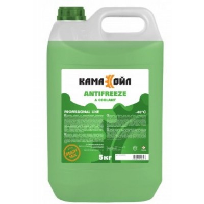 Антифриз Kama Oil Green -40С 5kg