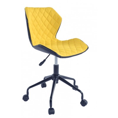 Scaun de birou Deco BX-3030 Black/Yellow