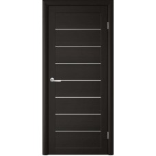 Ușa interior Albero Trend T-1 Bella Matte Glass Eco Tex TB TP Oak Black (200x60)