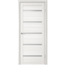 Ușa interior Albero Trend T-2 Flora Matte Glass Eco Tex TB TP Oak White (200x40)