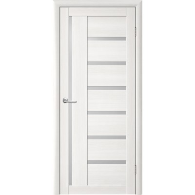 Ușa interior Albero Trend T-3 Bianca Matte Glass Eco Tex TB TP Oak White (200x40)