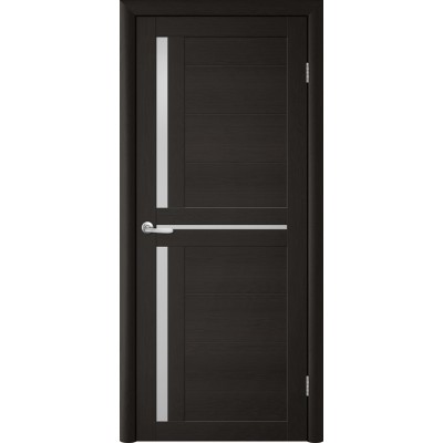 Межкомнатная дверь Albero Trend T-5 Tina Matte Glass Eco Tex TB TP Oak Black (200x70)