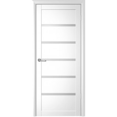 Межкомнатная дверь Albero Vena Matte Glass Vinil TB TP White (200x60)