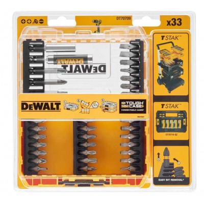 Набор головок/бит DeWalt DT70709