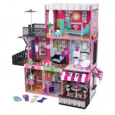 Căsuță pentru păpuși Kidkraft Brooklyn's Loft Dollhouse (65922)