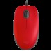 Mouse Logitech M110 Silent Red