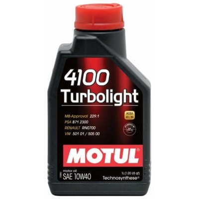 Моторное масло Motul Turbo Light 4100 10W-40 1L