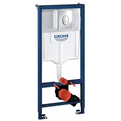 Инсталляция для подвесного унитаза Grohe SL + Skate Air Crom (38721001)