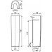 Piedestal lavoar Ideal Standard Connect (E797301)