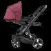 Carucior Bebumi Space Black Eco 2in1 Cabardine Pink