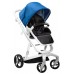 Коляска Bebumi Space White Eco 2in1 Blue