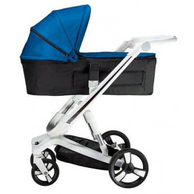 Коляска Bebumi Space White Eco 2in1 Blue