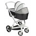 Коляска Bebumi Space White Eco 2in1 Gray