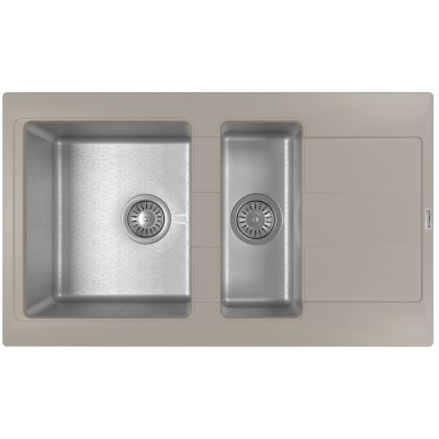 Кухонная мойка Florentina Combi 860K Gray (21.410.D0860.305)