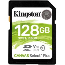 Сard de memorie Kingston SDXC 128Gb Card Class 10 UHS-I Kingston Canvas Select Plus (SDS2/128GB)