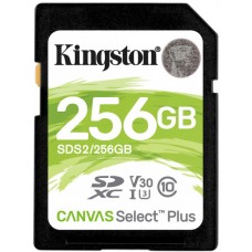 Сard de memorie Kingston SDXC 256Gb Card Class 10 UHS-I Kingston Canvas Select Plus (SDS2/256GB)