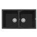Кухонная мойка Plados Corax CX0862 UG70 Black Matt
