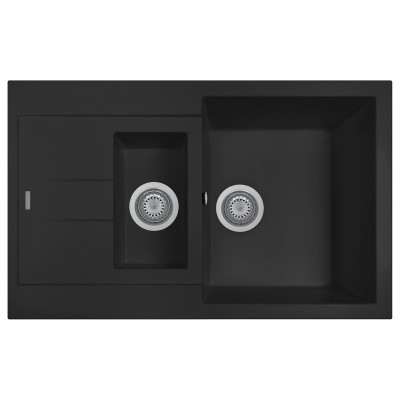 Кухонная мойка Plados Elegance AM7815 UG70 Black Matt