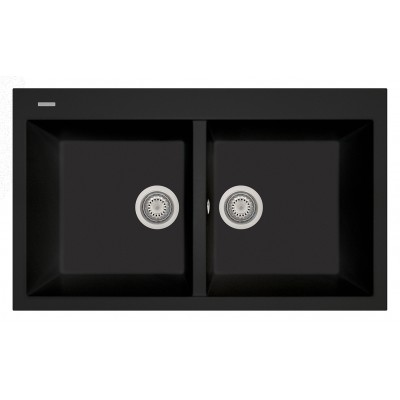 Кухонная мойка Plados Elegance AM8620 UG70 Black Matt