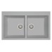 Кухонная мойка Plados Elegance AM8620 UM41 Aluminium