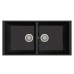 Кухонная мойка Plados Elegance AM8620ST UG95 Ebony Black