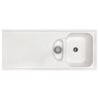 Кухонная мойка Plados Harmony PL11610 UG58 Milk White