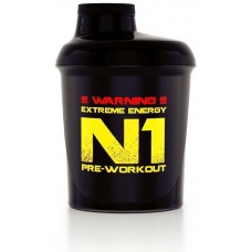 Shaker pentru nutriție sportivă Nutrend REK-813-300 300ml Black