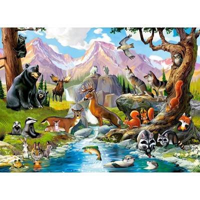 Пазл Castorland 70 Forest Animals (B-070091)