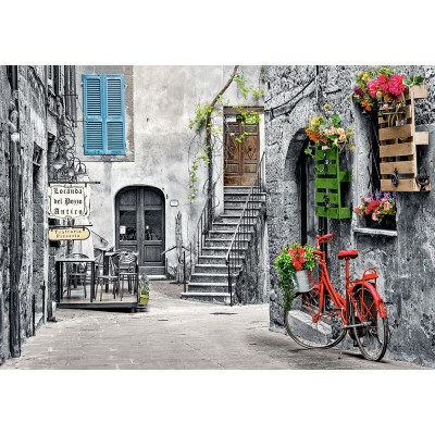 Пазл Castorland 500 Charming Alley With Red Bicycle (B-53339)