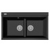 Кухонная мойка Plados Lux LX8620 UG70 Black Matt