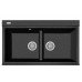 Кухонная мойка Plados Lux LX8620 UG95 Ebony Black