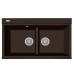 Кухонная мойка Plados Lux LX8620 UM64 Brown