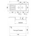 Кухонная мойка Plados Spazio SP1162 UG58 Milk White