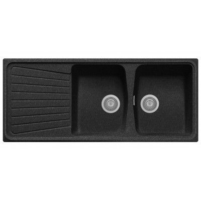 Chiuvetă de bucătărie Plados Spazio SP1162 UG95 Ebony Black