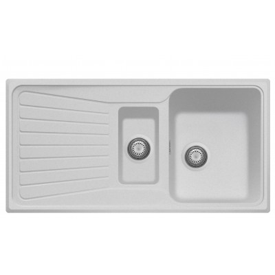 Кухонная мойка Plados Spazio SP0991 UG90 Opal White