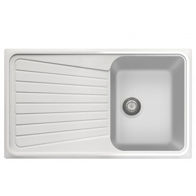 Кухонная мойка Plados Spazio SP0861 UG58 Milk White