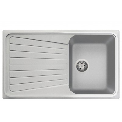 Chiuvetă de bucătărie Plados Spazio SP0861 UM41 Aluminium