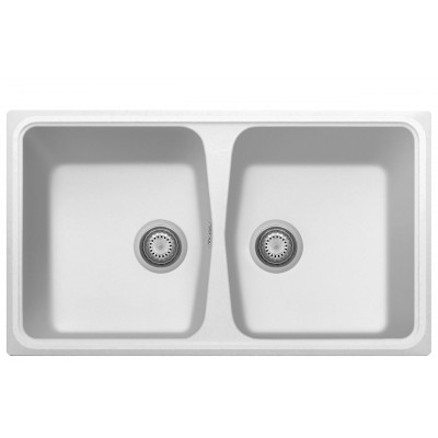Кухонная мойка Plados Spazio SP0862 UG58 Milk White