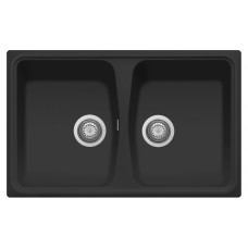 Кухонная мойка Plados Spazio SP0792 UG70 Black Matt