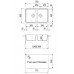 Кухонная мойка Plados Spazio SP0792 UG90 Opal White