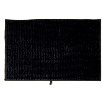 Коврик для ванной MSV Chenille 40x60cm Black (40732)