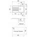 Кухонная мойка Plados Atlantic PL0861 UM41 Aluminium