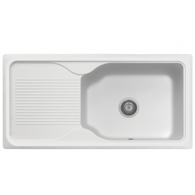 Кухонная мойка Plados Harmony DB09910 UG58 Milk White