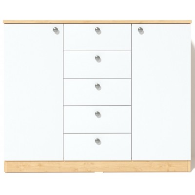 Комод Fabrik Home Techno Клен/Белый Ясень