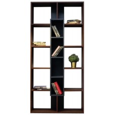 Стеллаж Fabrik Home Tom Орех Каменный/Антрацит 90x35x187cm