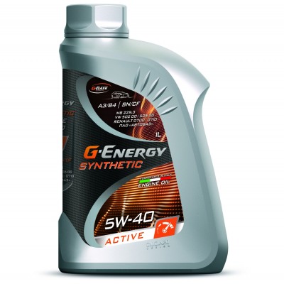 Моторное масло G-Energy Synthetic Active 5W-40 1L