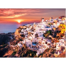 Пазл Trefl 1000 Sunset over Santorini (10435)