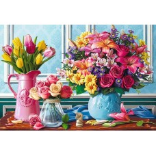 Пазл Trefl 1500 Flowers in vases (26157)