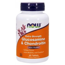 Protecție de articulație NOW Glucosamine & Chondroitin 60tab