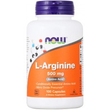 Aminoacizi NOW L-Arginine 500mg 100cap